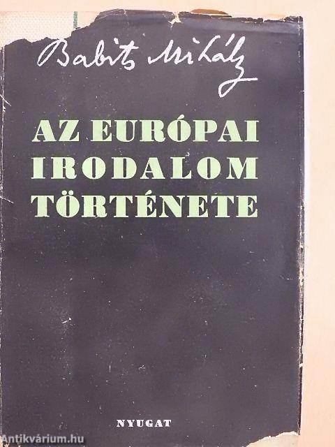 Az európai irodalom története