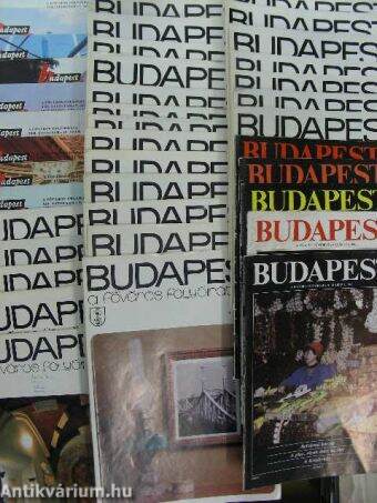 Budapest 1975-1983., 1986., 1988. (vegyes számok, 41 db)