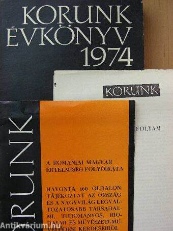 Korunk évkönyv 1974