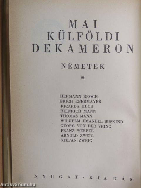 Mai német Dekameron