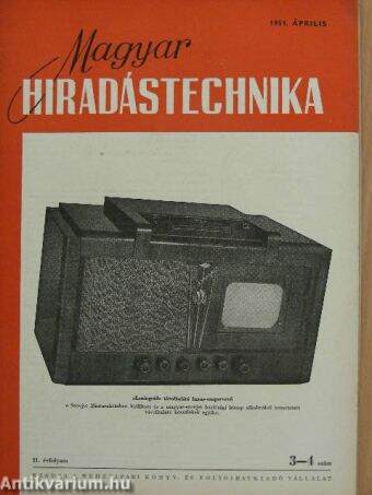 Magyar híradástechnika 1951. április