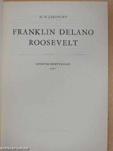 Franklin Delano Roosevelt