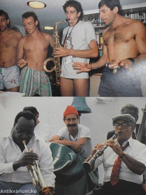 Cousteau kapitány a Calypso fedélzetén