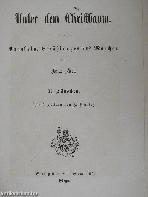 Unter dem Christbaum II. (gótbetűs)