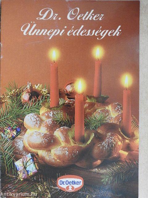 Dr. Oetker Ünnepi édességek