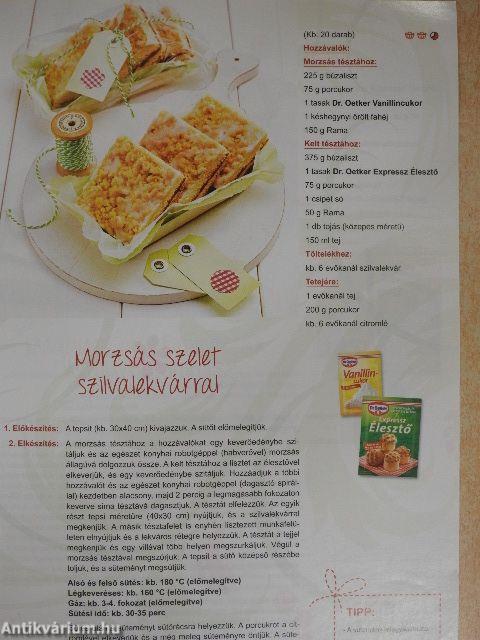 Dr. Oetker - Tavaszi finomságok kelt tésztából