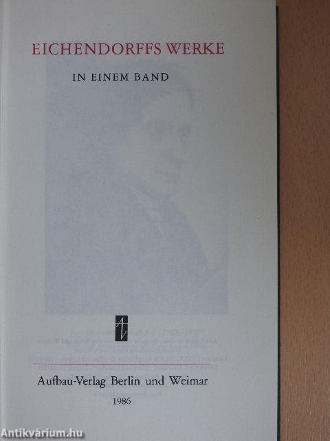 Eichendorffs Werke