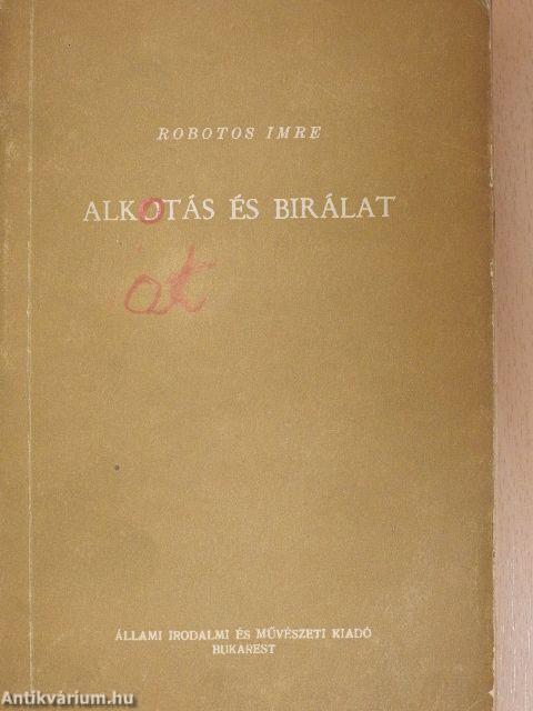 Alkotás és bírálat