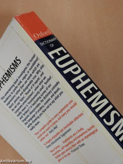 A Dictionary of Euphemisms