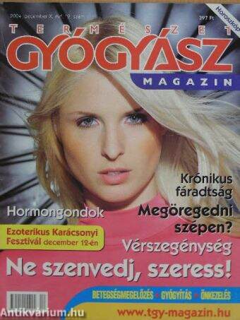 Természetgyógyász magazin 2004. január-december