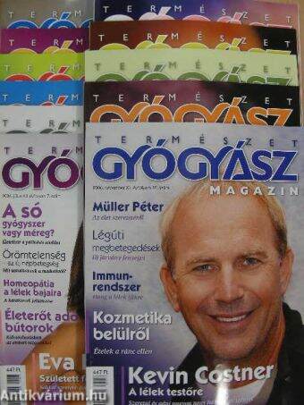 Természetgyógyász magazin 2006. (nem teljes évfolyam)