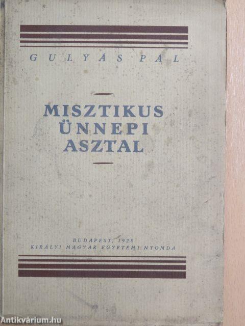 Misztikus ünnepi asztal