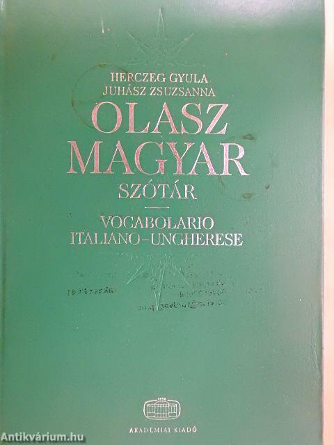 Olasz-magyar szótár