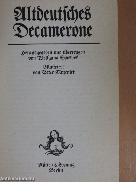 Altdeutsches Decamerone
