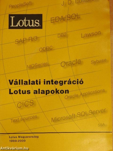 Vállalati integráció Lotus alapokon