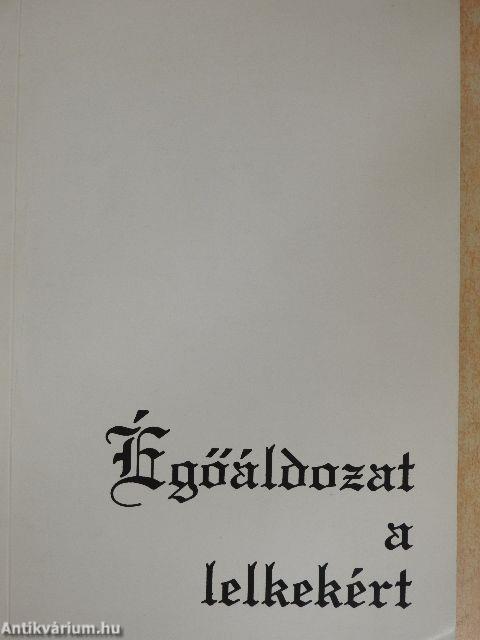 Égőáldozat a lelkekért