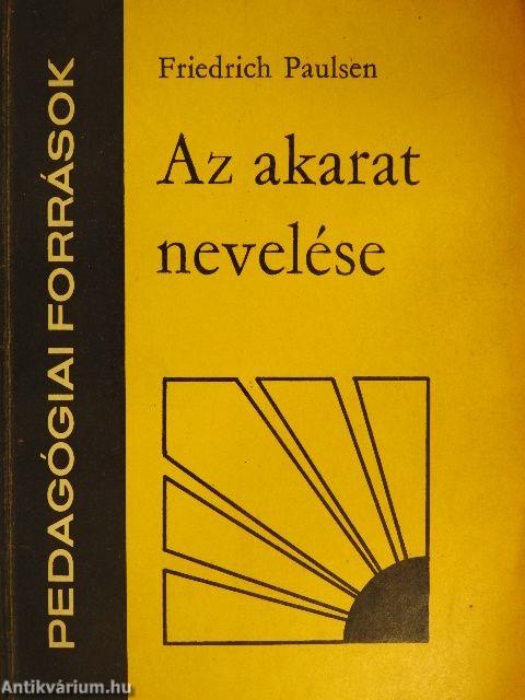 Az akarat nevelése