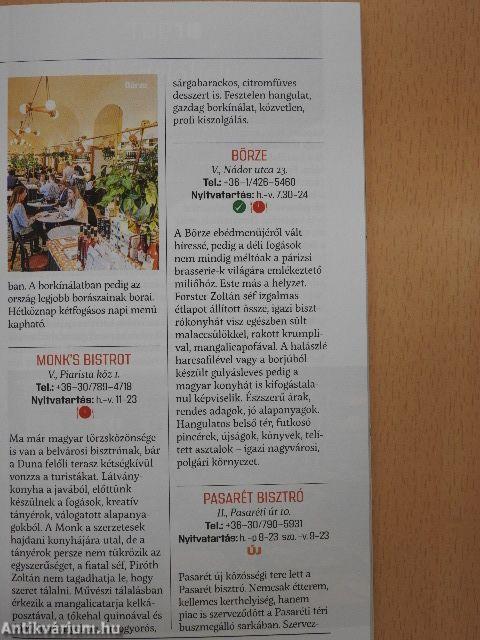 Gasztrokalauz - Top 10 Budapest 2019/2020