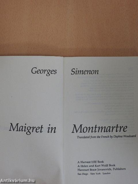 Maigret in Montmartre