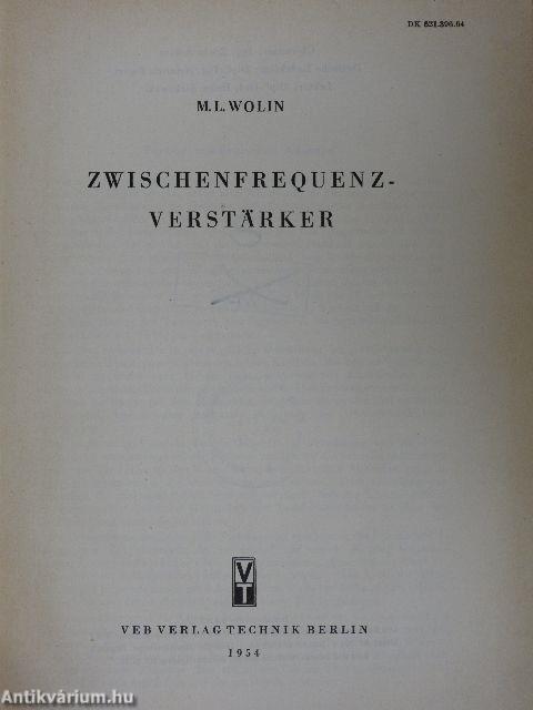 Zwischenfrequenz-verstärker