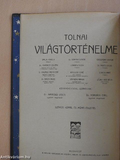 Tolnai Világtörténelme - A civilizáció története