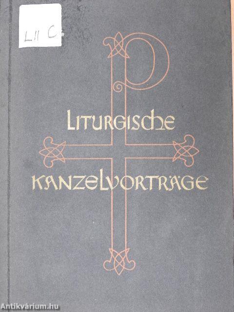 Liturgische Kanzelvorträge (gótbetűs)