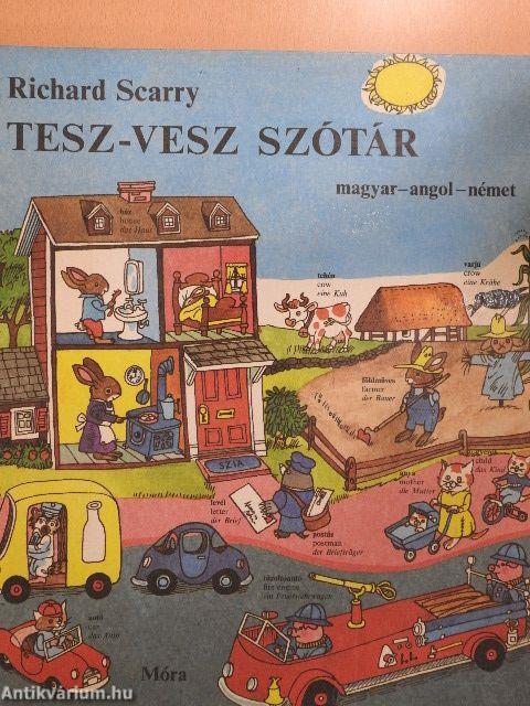 Tesz-vesz szótár