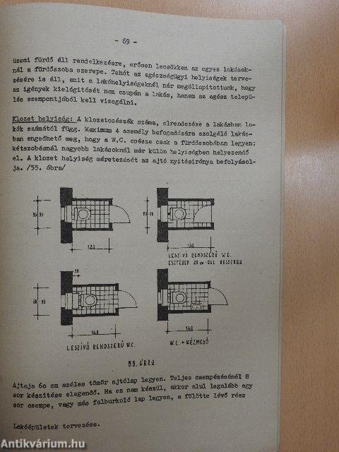 Lakóépületek tervezése I.