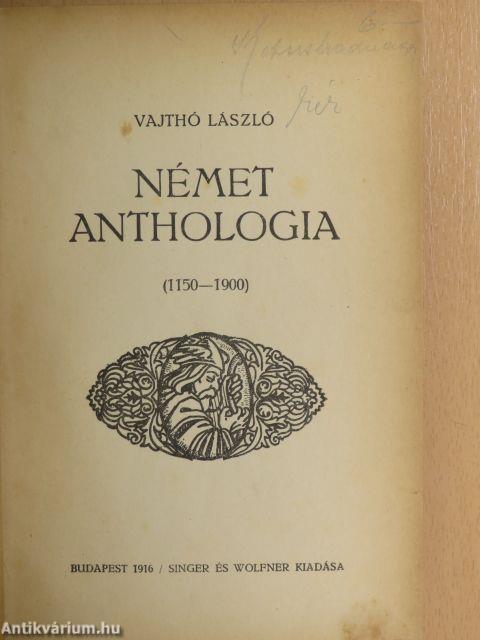 Német anthologia