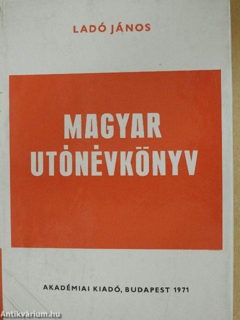 Magyar utónévkönyv