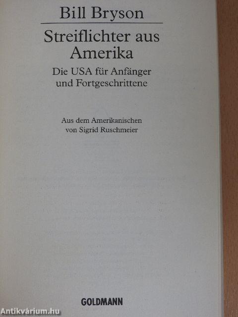 Streiflichter aus Amerika