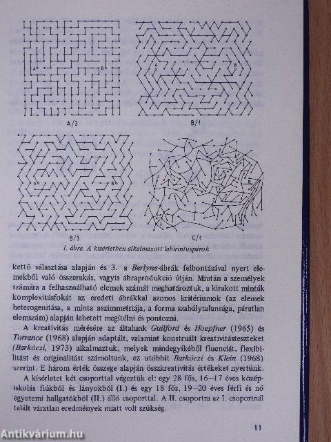 Az alkotó gondolkodás kutatási problémái