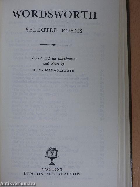 Wordsworth Selected Poems