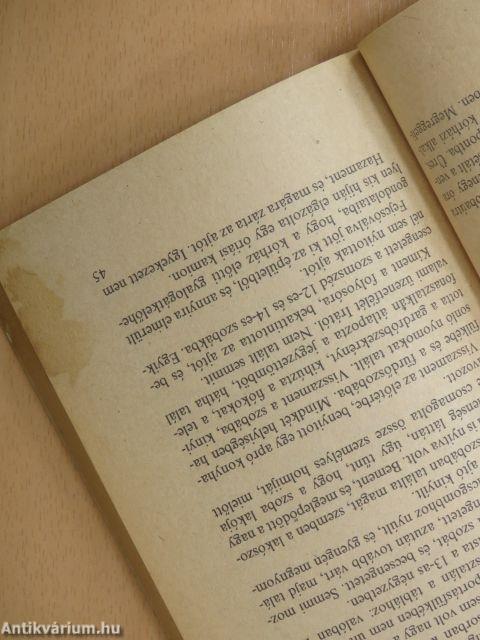 Tollaskígyó utolsó visszatérése