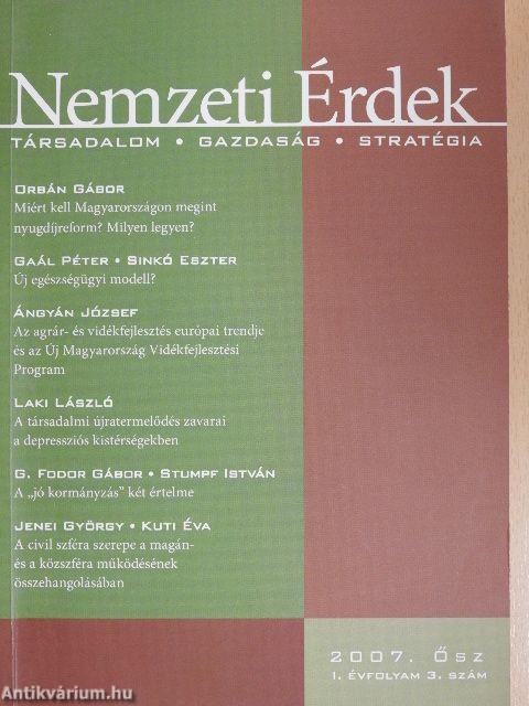 Nemzeti érdek 2007/ősz