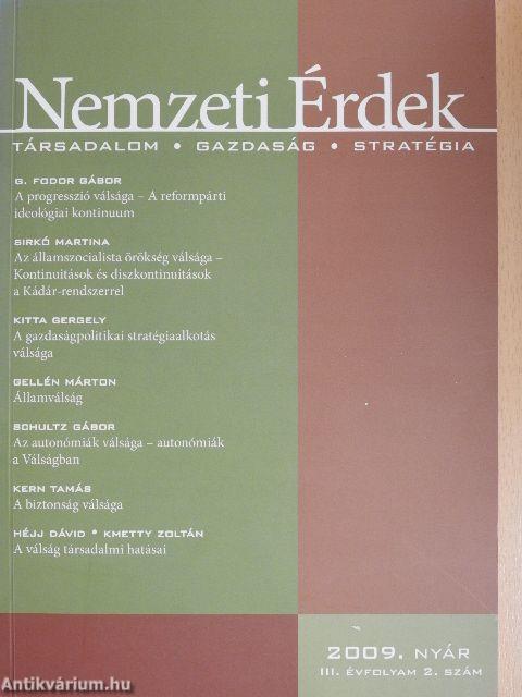 Nemzeti érdek 2009/nyár