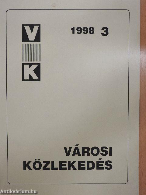 Városi Közlekedés 1998. június