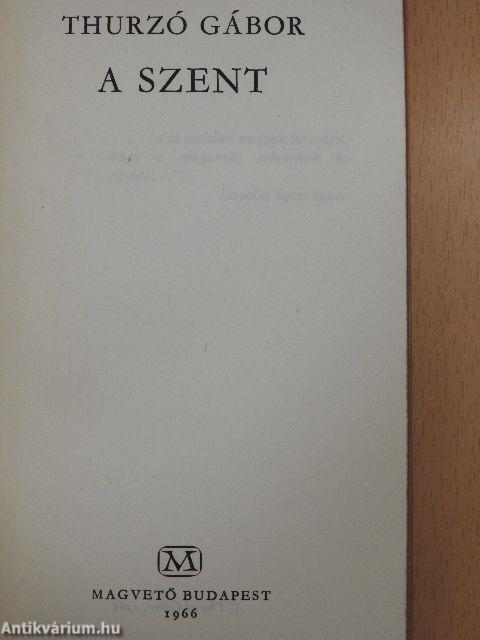 A szent