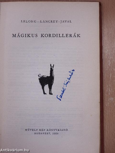 Mágikus Cordillerák