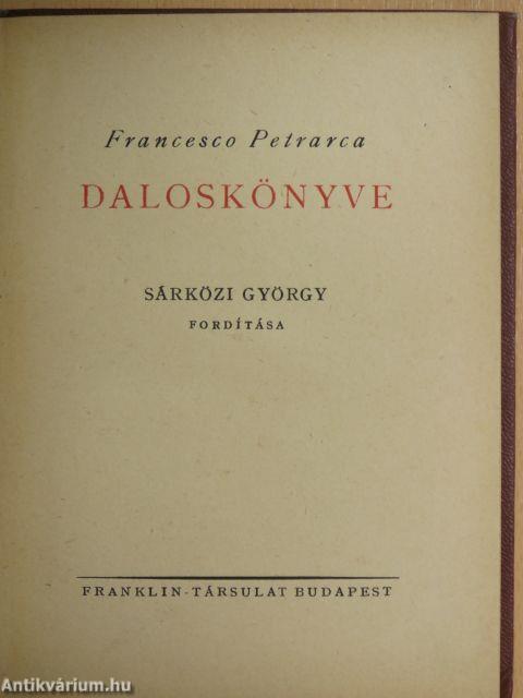 Francesco Petrarca daloskönyve