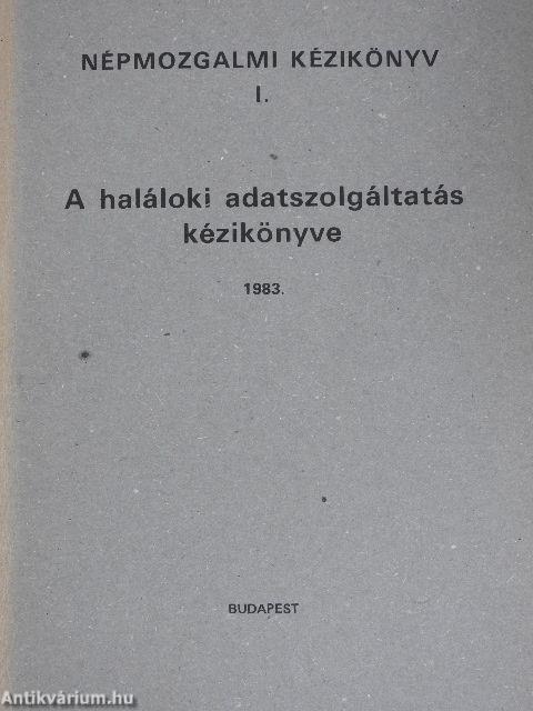 Népmozgalmi kézikönyv I.