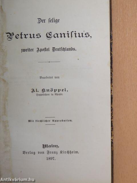 Der selige Petrus Canisius (gótbetűs)