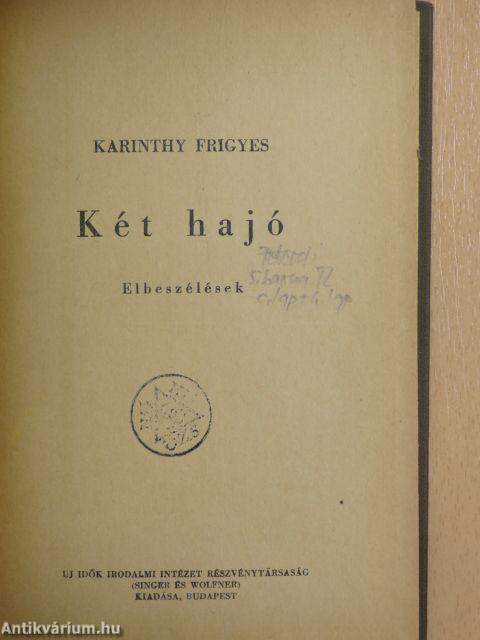 Két hajó