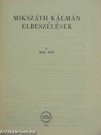 Elbeszélések I.