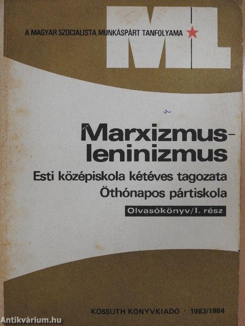 Marxizmus-leninizmus 1983/1984