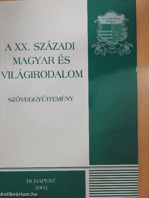 A XX. századi magyar és világirodalom