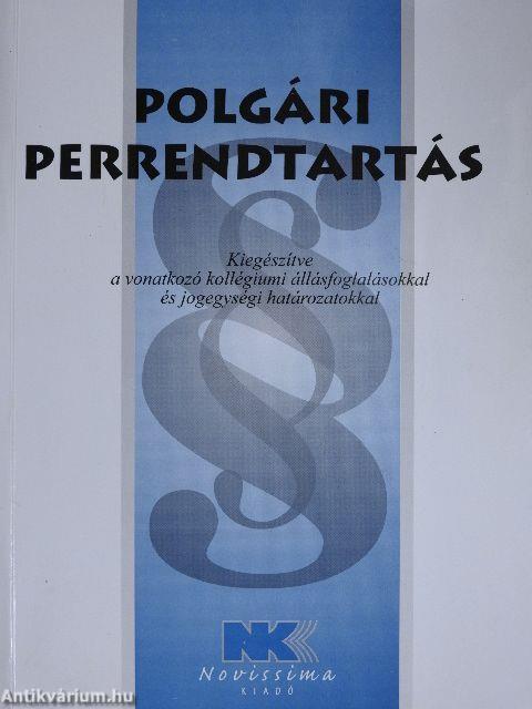 Polgári perrendtartás