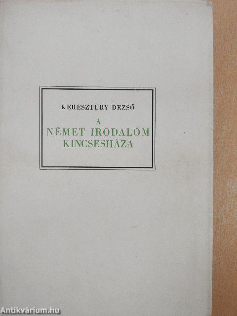 A német irodalom kincsesháza