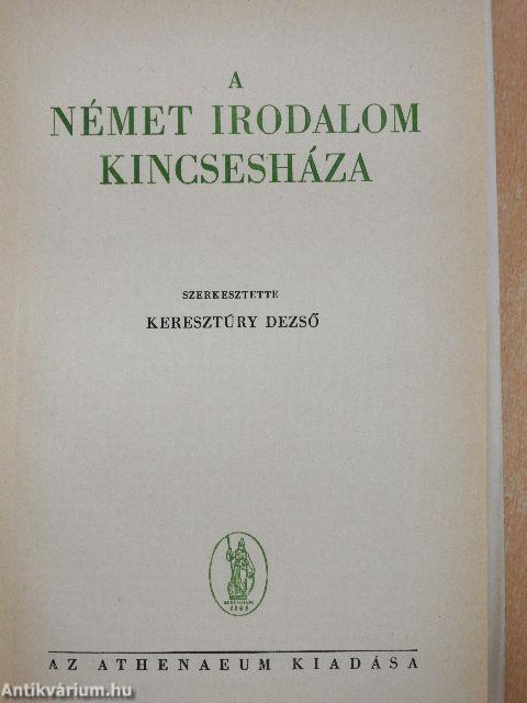 A német irodalom kincsesháza