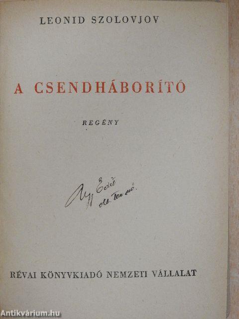 A csendháborító